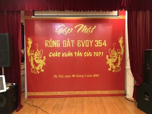 biển bạt hiflex với màu sắc trẻ trung tươi