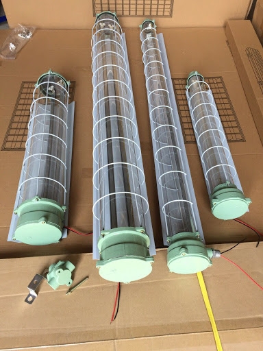 Máng đèn tuyp led chống nổ đôi 0,6mx2 18W